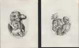 Stefano della Bella, Lot of two plates from "Plusieurs testes coiffees a la Persienne" series..., Etching
