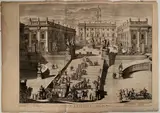 Pieter Mortier I, Le fameux Capitole a Roma par Rossi...
