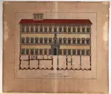 Pieter Mortier I, Palais du Prince Chigi a Rome...