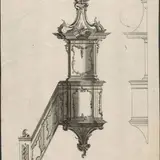 Franz Xaver Habermann, Pulpito..., etching