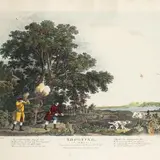 William Woollett, Shooting..., etching and bulino