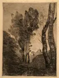 Jean-Baptiste Camille Corot, Environs de Roma, 1866...