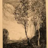 Jean-Baptiste Camille Corot, Souvenir d’Italie, 1863...