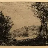 Jean-Baptiste Camille Corot, Campagne boisée, 1866...