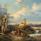 Consalvo Carelli, Arce landscape, 1875