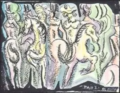 Ladies and knights by Gaetano Tanzi, offered Jun 2023