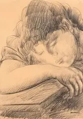 Sleeping young woman, 1957... by Giuseppe Mazzullo, offered Jun 2023