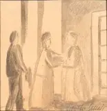Virgilio Guidi, La visita