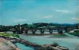 Alberto Ziveri, Ponte Milvio, 1947...