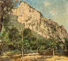 Attilio Pratella, Mountain landscape
