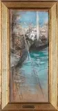 Giovanni Boldini, Venice lagoon and St. Mark Cathedral view