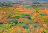 Mario Mafai, Sunny countryside, 1953