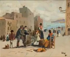 Sea village by the sea by Luigi Surdi, offered Feb 2023