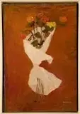Carlo Quaglia, Wrapped flowers (roses), 1963
