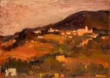 Carlo Quaglia, San Gemini view, 1964