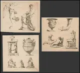 Antichità romane, 1763... by Jean-Claude Richard de Saint-Non, stampate on carte vergellate, offered Nov 2022