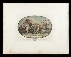 Aurora, 1785... by William Baillie, impressione on paper vergellata, offered Nov 2022