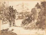 Salvator Rosa, Diogene di fronte ai soldati...