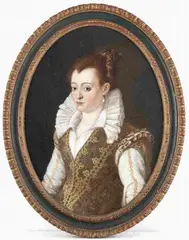 Sofonisba Anguissola, Ritratto di giovane gentildonna...