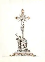 Crocifissione... by Ettore Ferrari, Buone condizioni, offered Jun 2022