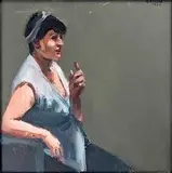 Alberto Ziveri, Ritratto di donna, 1965...