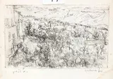 Arnoldo Ciarrocchi, Paesaggio con palazzina ...