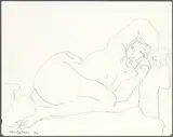 Domenico Cantatore, Nudo femminile, 1970...