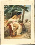 Stefano Ussi, Odalisca nel deserto...