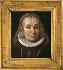 Sofonisba Anguissola, Ritratto di anziana gentildonna...