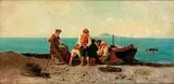 Giuseppe Laezza, Scena Pescherecci ...