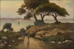 Paesaggio con pastore... by Tommaso Cascella, Ottime condizioni, offered Feb 2022