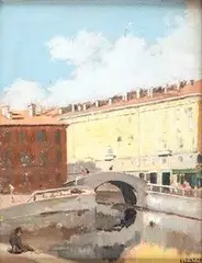 Navigli di Milano... by Antonio Moretti, Buone condizioni, offered Feb 2022
