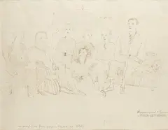 Scipione, Ritratto ideale della famiglia d'un candidato alla presidenza U.S.A., 1931/32..., Ottime condizioni