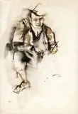 Marcello Avenali, Rittratto virile, 1952...