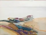 Arnoldo Ciarrocchi, Paesaggio collinare...