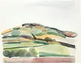 Arnoldo Ciarrocchi, Paesaggio collinare...