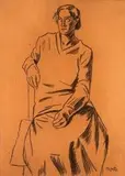 Alberto Magnelli, Donna seduta, 1925...