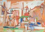 Emilio Vedova, Senza titolo, 1945 ca....