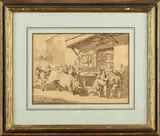 Bartolomeo Pinelli, Toro condotto al mattaio...