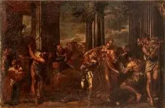 Paolo Farinati, San Celso affidato a San Nazario dalla madre...