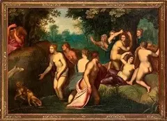 Diana e Atteone... by Cornelis van Haarlem, offered Nov 2021