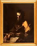 Salvator Rosa, Ritratto di matematico (Autoritratto in vesti di matematico?)...