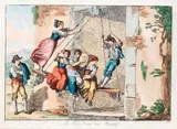 Bartolomeo Pinelli, La Canofiena in Roma, 1815...