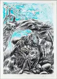 Pericle Fazzini, La Nascità di Gesù nella Grotta di Betlemme, 1969...