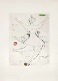 Danza minima I by Marino Marini, 1973, etching, offered May 2017
