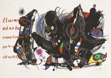 Poemas para mirar by Joan Miró, 1976, lithograph, offered May 2017