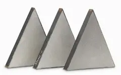 Senza titolo by Mauro Staccioli, 2004, Tre sculture in ferro e cemento, offered May 2017