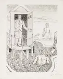 Giorgio de Chirico, Nella piscina inquietante