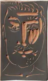 Visage d'homme by Pablo Picasso, 1966, Bassorilievo in terracotta, offered May 2017