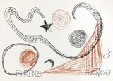 Firenze - 1967 by Alexander Calder, 1967, lithograph, offered May 2017